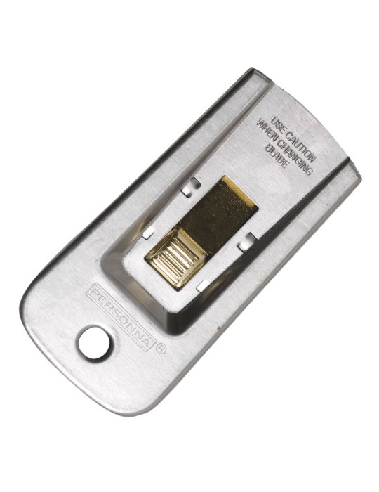 GRATLAM100 - Grattoir métal rétractable